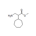 Methyl 3-Amino-2-cycloheptylpropanoate