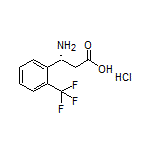 (R)-3-Amino-3-[2-(trifluoromethyl)phenyl]propanoic Acid Hydrochloride