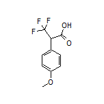 3,3,3-Trifluoro-2-(4-methoxyphenyl)propanoic Acid