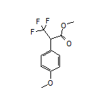 Methyl 3,3,3-Trifluoro-2-(4-methoxyphenyl)propanoate