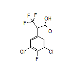 2-(3,5-Dichloro-4-fluorophenyl)-3,3,3-trifluoropropanoic Acid