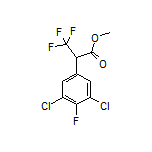 Methyl 2-(3,5-Dichloro-4-fluorophenyl)-3,3,3-trifluoropropanoate
