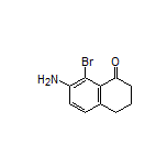 7-Amino-8-bromo-3,4-dihydronaphthalen-1(2H)-one