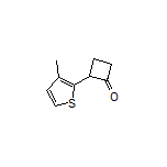 2-(3-Methylthiophen-2-yl)cyclobutanone