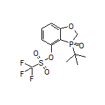 3-(tert-Butyl)-3-oxido-2,3-dihydrobenzo[d][1,3]oxaphosphol-4-yl Trifluoromethanesulfonate