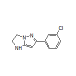 6-(3-Chlorophenyl)-2,3-dihydro-1H-imidazo[1,2-b]pyrazole