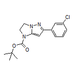 1-Boc-6-(3-chlorophenyl)-2,3-dihydro-1H-imidazo[1,2-b]pyrazole
