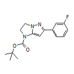 1-Boc-6-(3-fluorophenyl)-2,3-dihydro-1H-imidazo[1,2-b]pyrazole