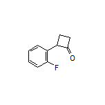 2-(2-Fluorophenyl)cyclobutanone