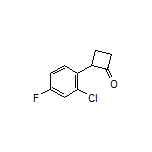2-(2-Chloro-4-fluorophenyl)cyclobutanone