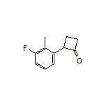 2-(3-Fluoro-2-methylphenyl)cyclobutanone