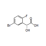 (R)-2-(5-Bromo-2-fluorophenyl)-2-hydroxyacetic Acid
