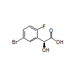 (S)-2-(5-Bromo-2-fluorophenyl)-2-hydroxyacetic Acid