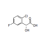 (R)-2-(2-Chloro-5-fluorophenyl)-2-hydroxyacetic Acid