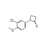2-(3-Chloro-4-methoxyphenyl)cyclobutanone