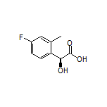 (S)-2-(4-Fluoro-2-methylphenyl)-2-hydroxyacetic Acid