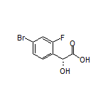 (R)-2-(4-Bromo-2-fluorophenyl)-2-hydroxyacetic Acid