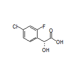 (R)-2-(4-Chloro-2-fluorophenyl)-2-hydroxyacetic Acid