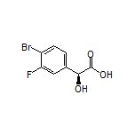 (S)-2-(4-Bromo-3-fluorophenyl)-2-hydroxyacetic Acid