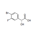 (R)-2-(4-Bromo-3-fluorophenyl)-2-hydroxyacetic Acid