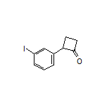 2-(3-Iodophenyl)cyclobutanone