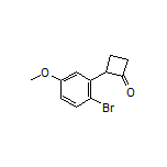 2-(2-Bromo-5-methoxyphenyl)cyclobutanone