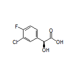 (S)-2-(3-Chloro-4-fluorophenyl)-2-hydroxyacetic Acid