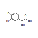 (R)-2-(3-Chloro-4-fluorophenyl)-2-hydroxyacetic Acid
