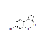 2-(4-Bromo-2-methoxyphenyl)cyclobutanone