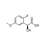 (S)-2-(2-Fluoro-5-methoxyphenyl)-2-hydroxyacetic Acid