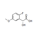 (R)-2-(2-Fluoro-5-methoxyphenyl)-2-hydroxyacetic Acid