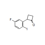 2-(5-Fluoro-2-iodophenyl)cyclobutanone