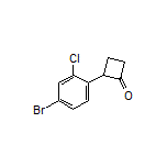2-(4-Bromo-2-chlorophenyl)cyclobutanone
