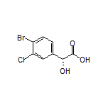 (R)-2-(4-Bromo-3-chlorophenyl)-2-hydroxyacetic Acid