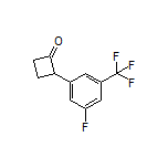2-[3-Fluoro-5-(trifluoromethyl)phenyl]cyclobutanone