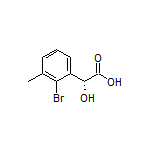 (R)-2-(2-Bromo-3-methylphenyl)-2-hydroxyacetic Acid