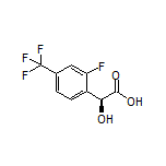(S)-2-[2-Fluoro-4-(trifluoromethyl)phenyl]-2-hydroxyacetic Acid