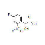 (R)-2-(4-Fluoro-2-nitrophenyl)-2-hydroxyacetic Acid