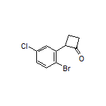 2-(2-Bromo-5-chlorophenyl)cyclobutanone