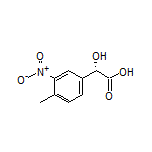 (S)-2-Hydroxy-2-(4-methyl-3-nitrophenyl)acetic Acid