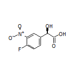 (R)-2-(4-Fluoro-3-nitrophenyl)-2-hydroxyacetic Acid