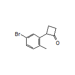 2-(5-Bromo-2-methylphenyl)cyclobutanone
