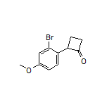 2-(2-Bromo-4-methoxyphenyl)cyclobutanone