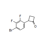 2-(4-Bromo-2,3-difluorophenyl)cyclobutanone
