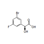 (S)-2-(3-Bromo-5-fluorophenyl)-2-hydroxyacetic Acid