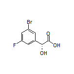 (R)-2-(3-Bromo-5-fluorophenyl)-2-hydroxyacetic Acid