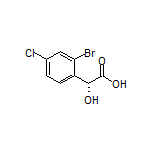 (R)-2-(2-Bromo-4-chlorophenyl)-2-hydroxyacetic Acid