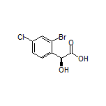 (S)-2-(2-Bromo-4-chlorophenyl)-2-hydroxyacetic Acid