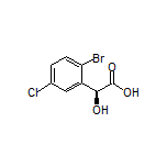 (S)-2-(2-Bromo-5-chlorophenyl)-2-hydroxyacetic Acid