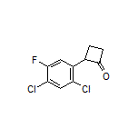 2-(2,4-Dichloro-5-fluorophenyl)cyclobutanone